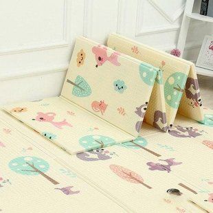 Детский игровой коврик мат двусторонний, текстурный 120-180 см, 8 мм 53 фото