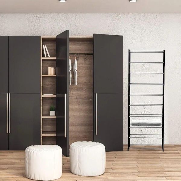 Стелаж для взуття Amazing Shoe Rack на 10 рівнів, органайзер для зберігання взуття 58 фото